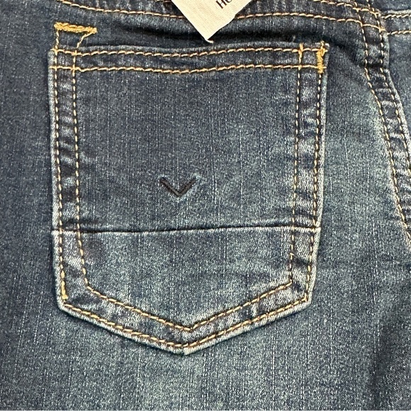 NWT Hudson Kids Knit Jagger Slim Straight Dark Wash Toddler Jeans - Picture 5 of 6